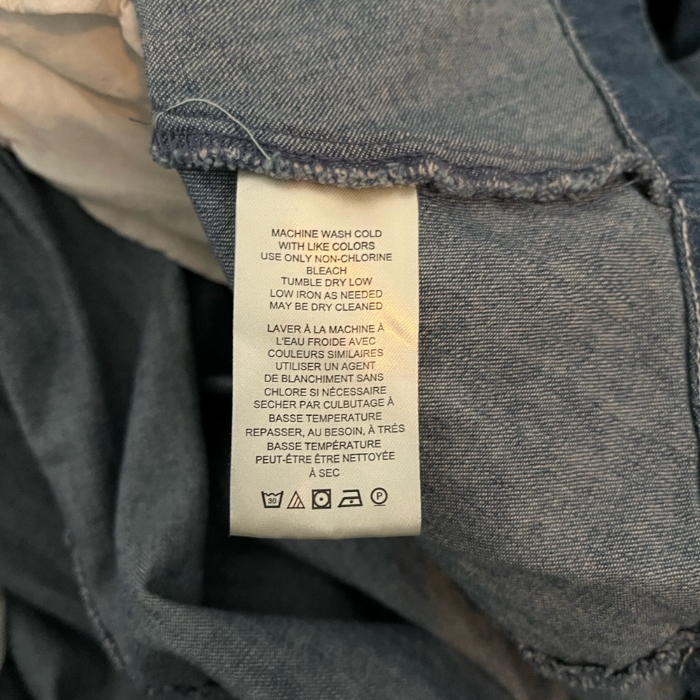 Free People Chester Denim Button-Down Dress - Picture 10 of 13